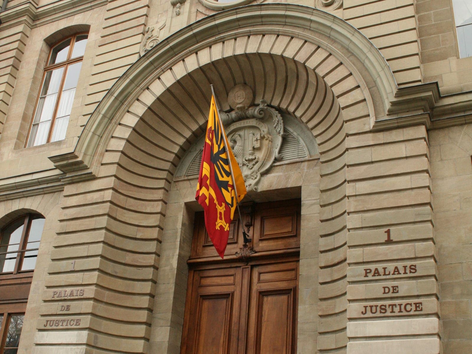 The Palace of Justice in Geneva.